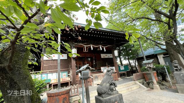 七社神社の拝殿