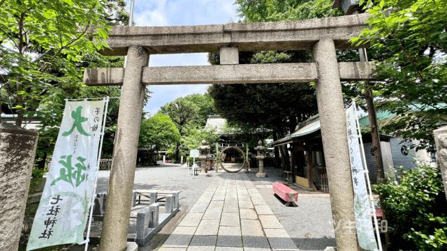 七社神社の二の鳥居